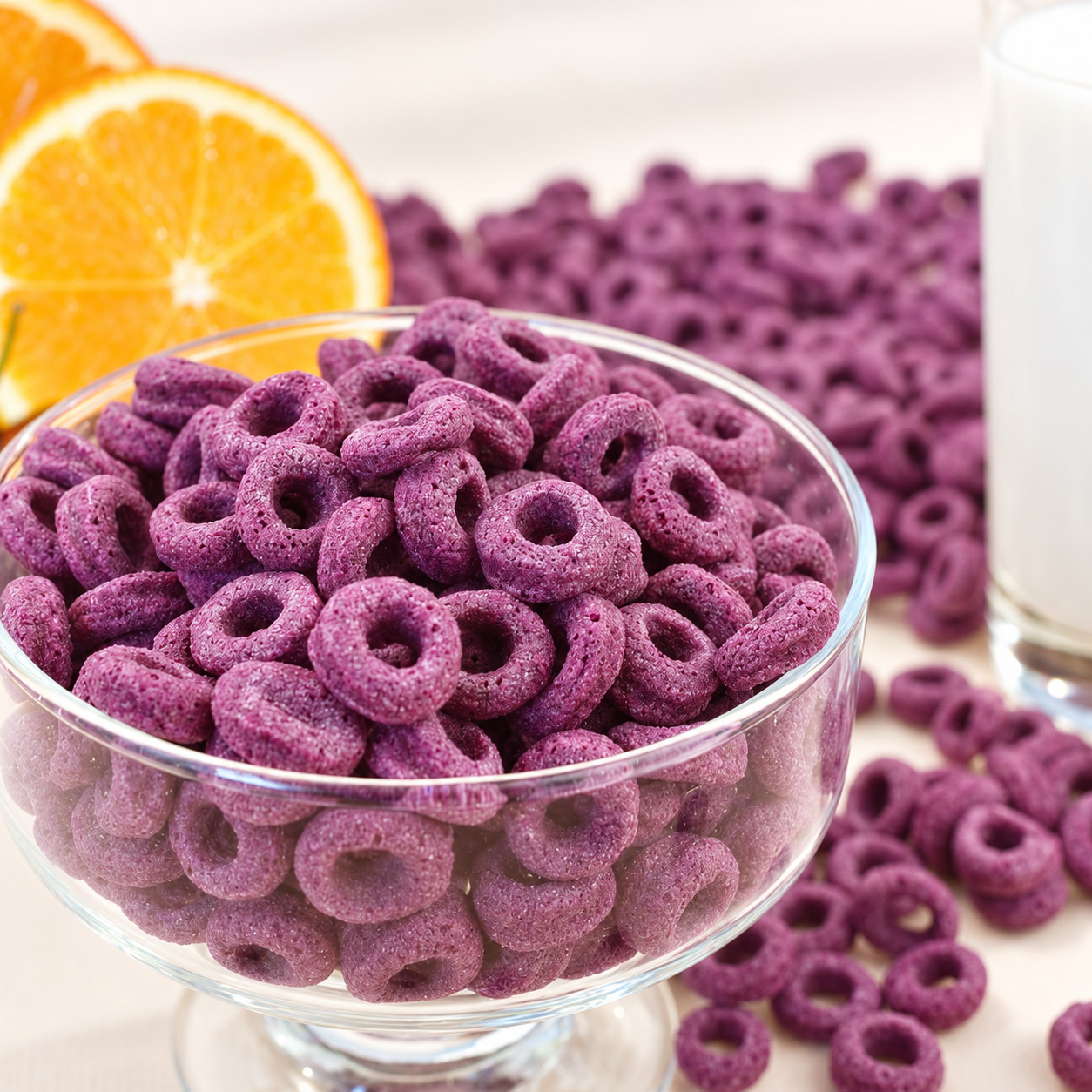 005·Puffed Purple Sweet Potato Rings