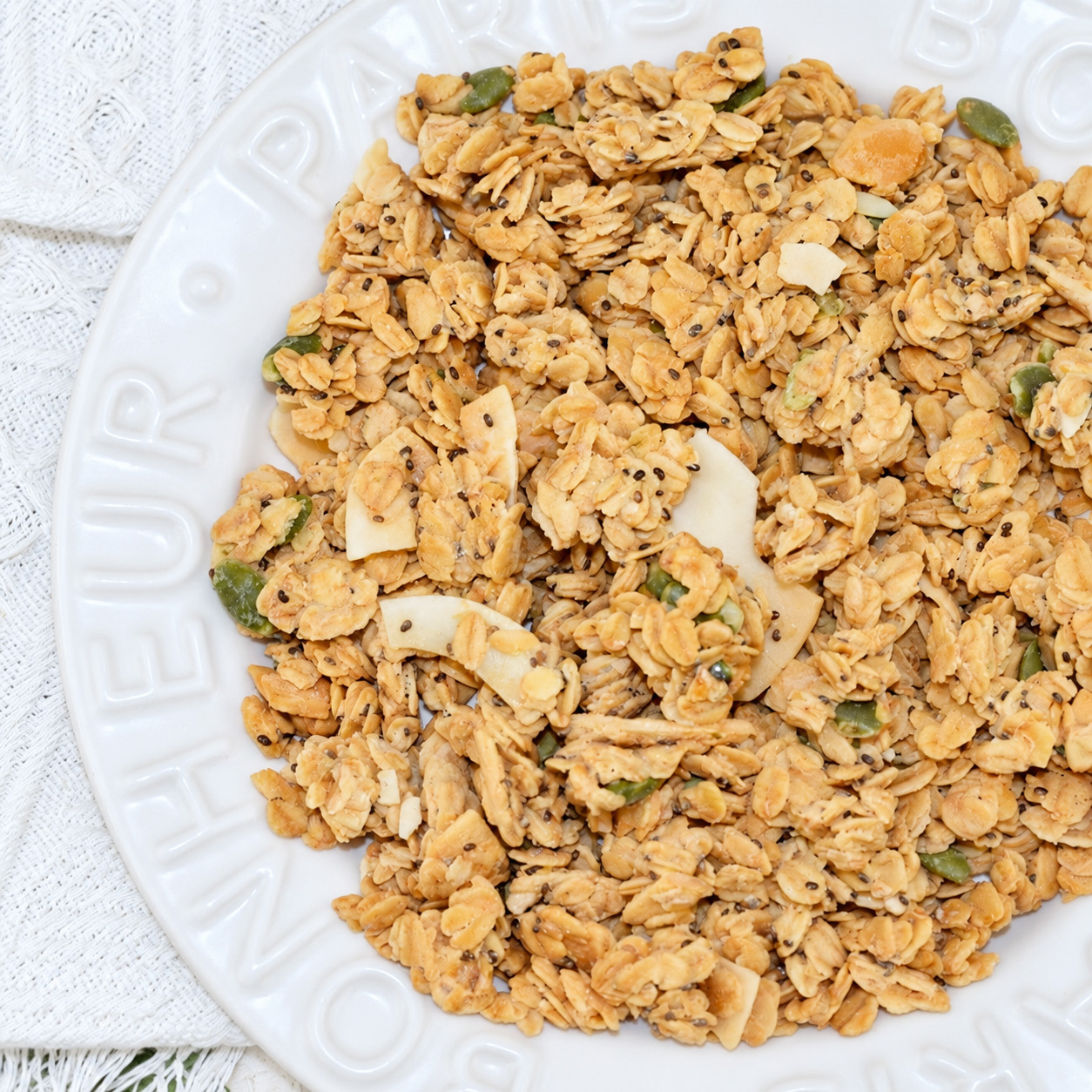 Cheese Coconut Granola