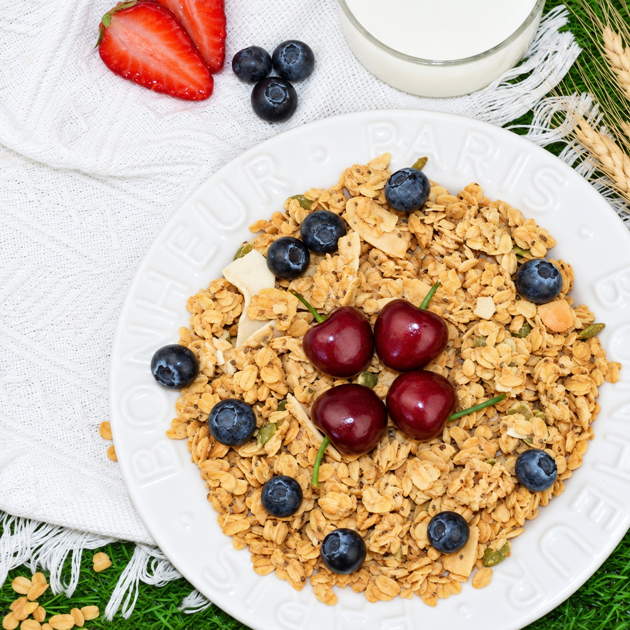 Cheese Coconut Granola