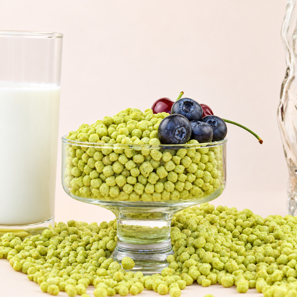 040·Puffed Green Pea Balls