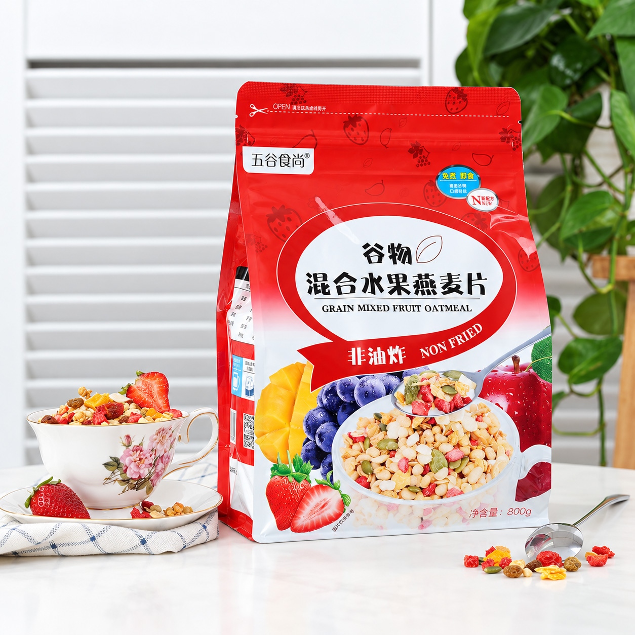 800g·Grain Mixed Fruit Cereal