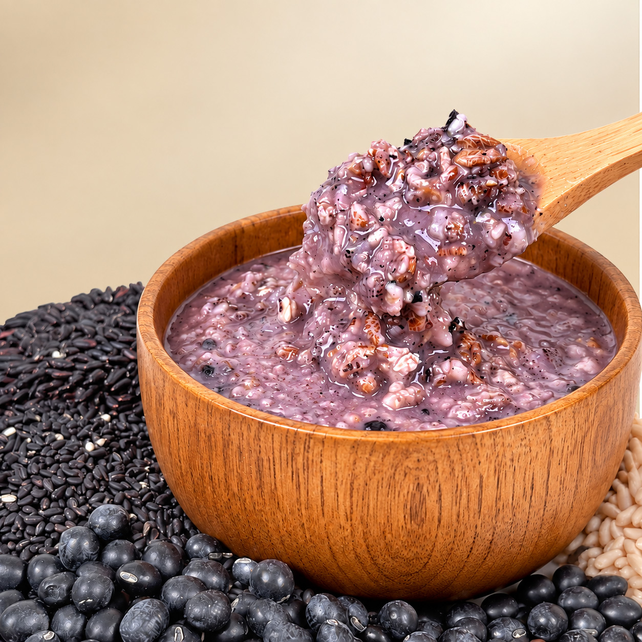 Five Black Mixed Cereal