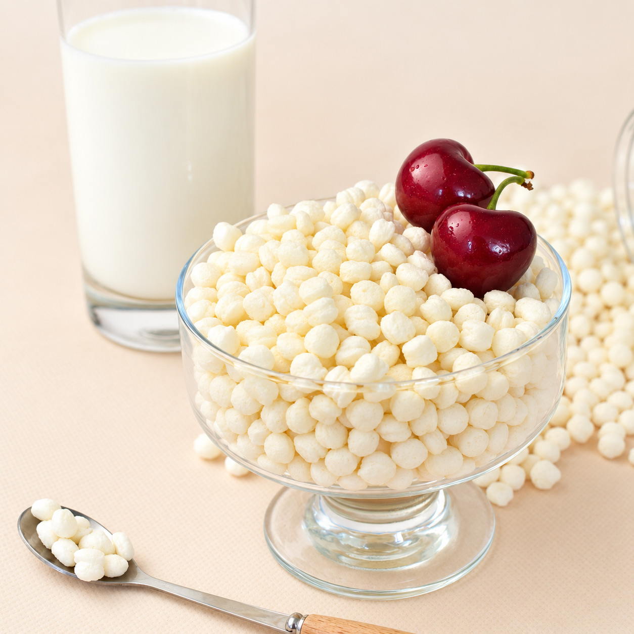 002·Multigrain Puffed Cereal Balls